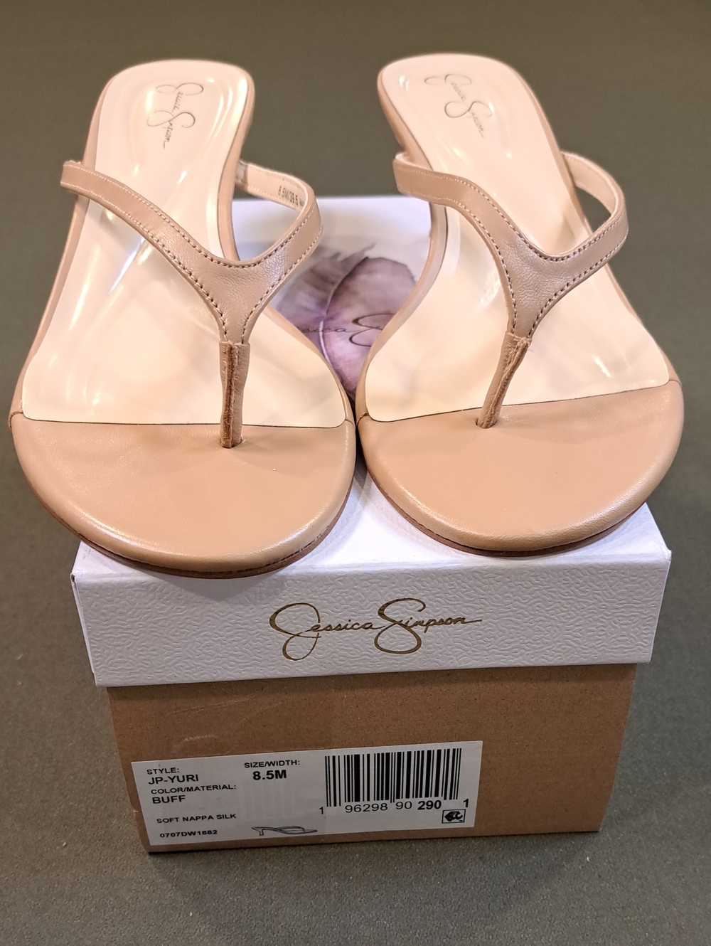 Jessica Simpson Yuri Sandal - Color: Buff - Size: 8.5 - Picture 4 of 11
